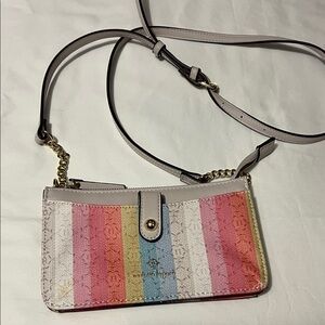 Nanette Lepore Multicolor Striped Crossbody Bag